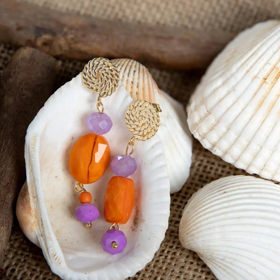 OE! - Wholesale Dangle Earrings - Sunburst Shine - earrings0