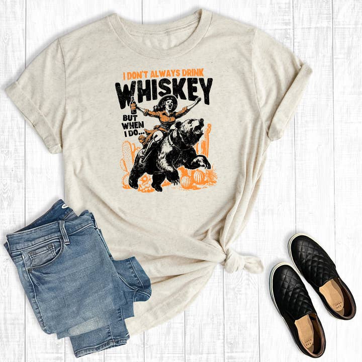 Western Funny But When I Do Graphic Tee for wholesale by The Way Down South
