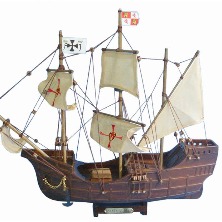 Nave Santa Maria modelo alto 14" para venta al por mayor de Hampton Nautical