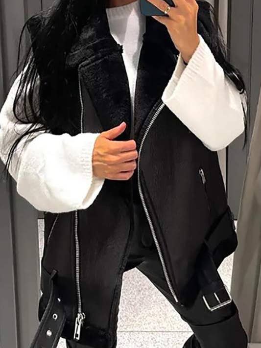 Fashion Combination - Venta al por mayor Chaleco de abrigo - Mujer - chaleco de piel14