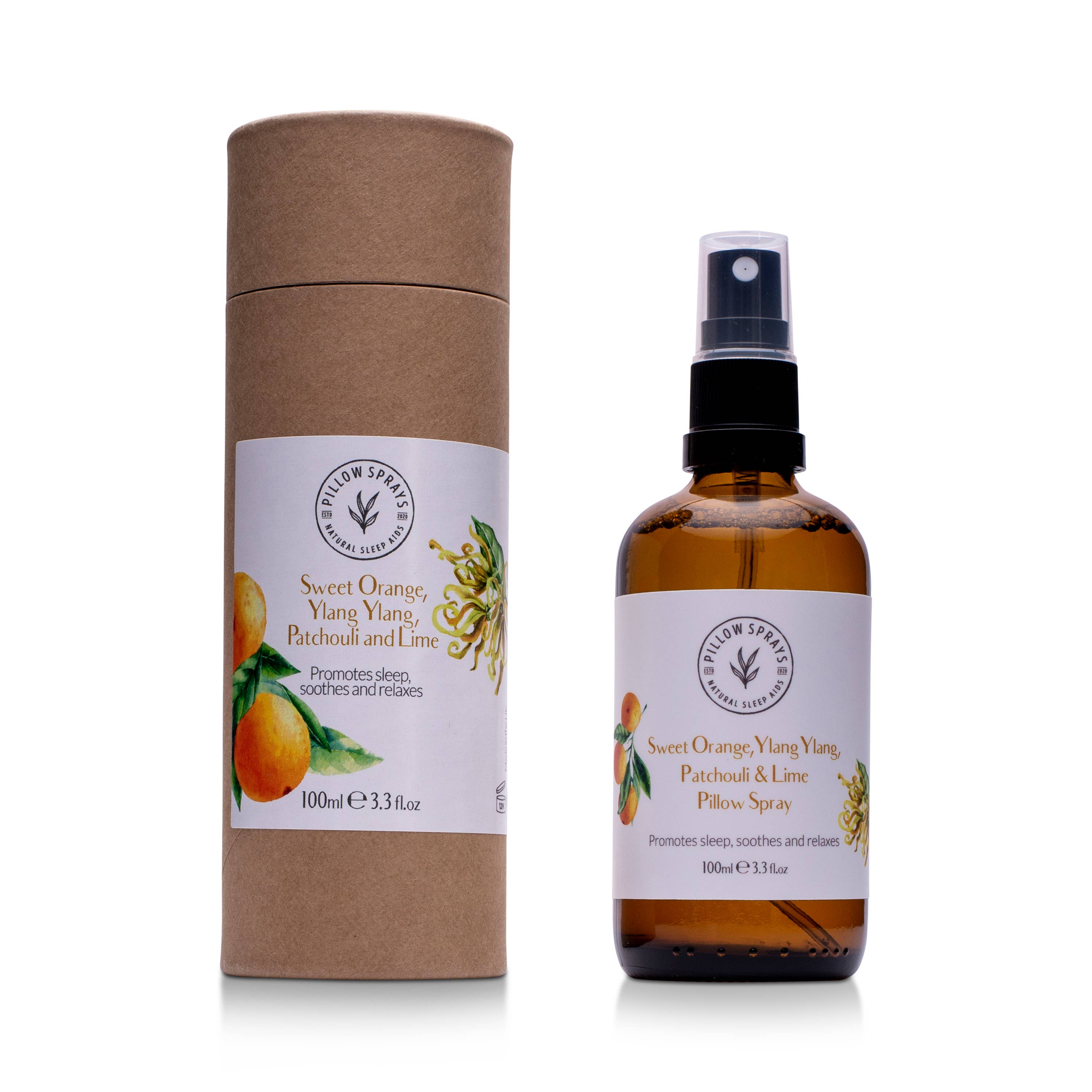 Pillowsprays – wholesale Room & linen spray – Pillow Spray - Sweet Orange, Ylang Ylang, Patchouli and Lime1