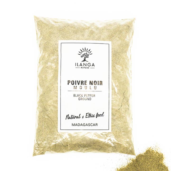 Ilanga Nature - Wholesale Pepper/Peppercorns - Ground Black Pepper 1kg0
