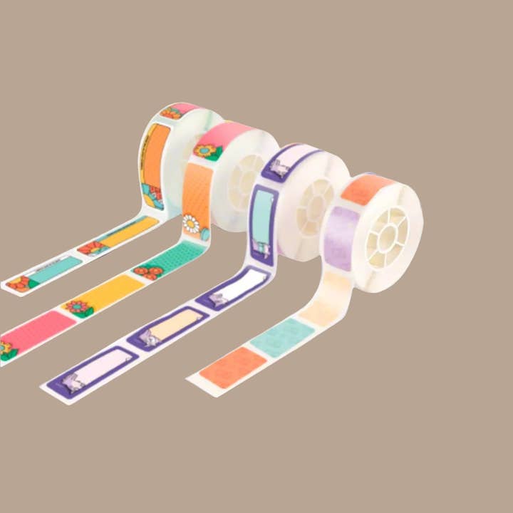 4 Rolls of Fantasy Labels for Label Printer for wholesale by Poooliprint