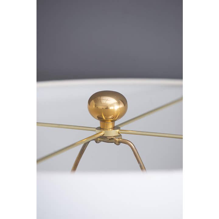 A&B Home Group Inc. - Venta al por mayor Lámparas decorativas/de escritorio - Lámpara de mesa D18x29.5" - Oro/Blanco2