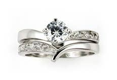 Silver Insanity - Wholesale Trouwring - Solitaire trouwringset van sterling zilver1