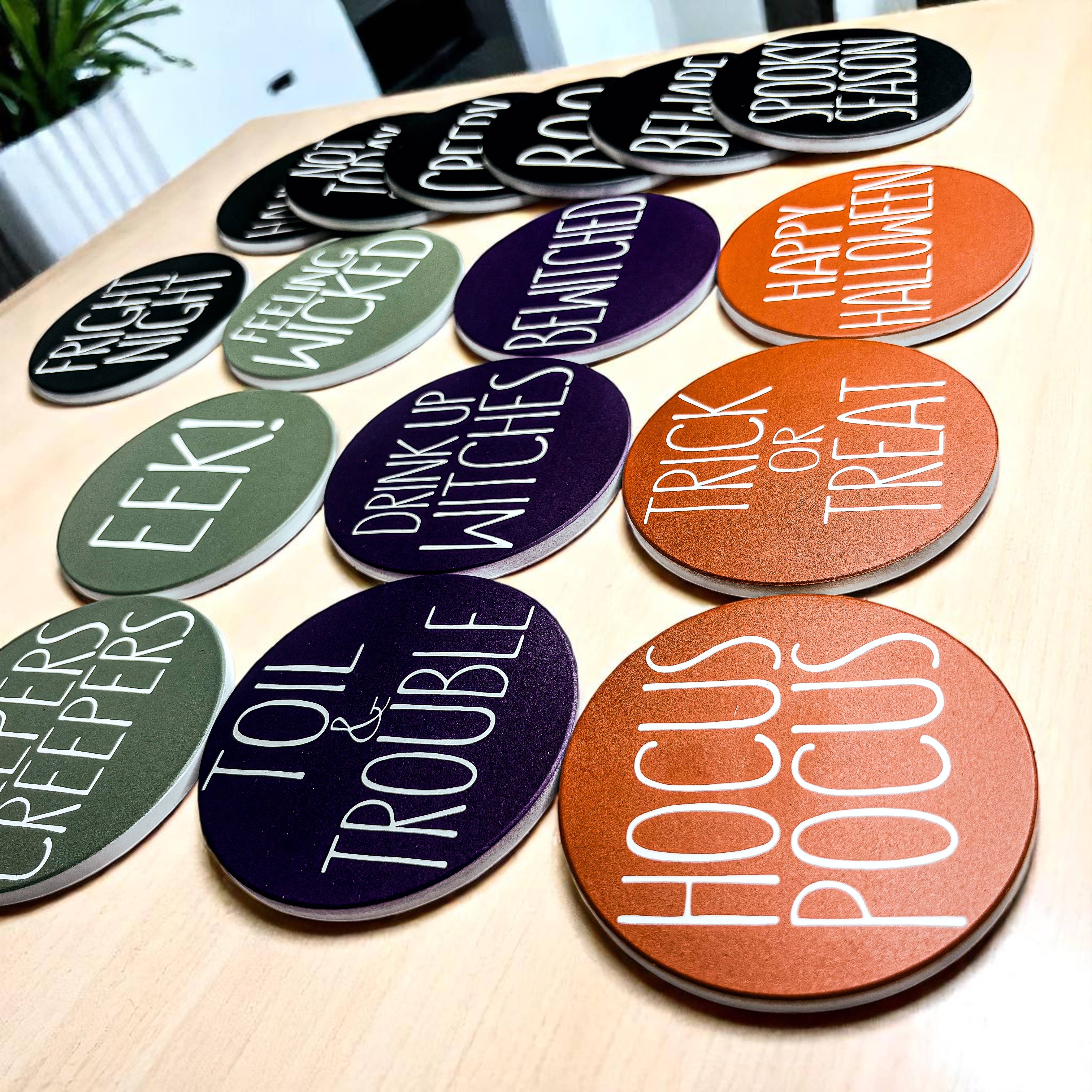 Gia Roma - Wholesale Onderzetters - Chinoiserie Halloween Onderzetters, Luxe Herfst Huisdecoraties55