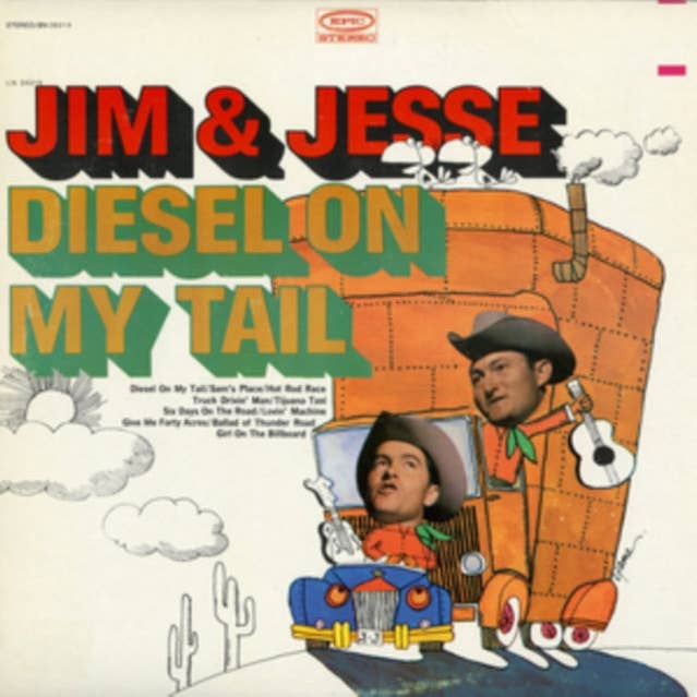 Jim & Jesse CD - Diesel On My Tail for wholesale by ROCK INDUSTRIES EUROPE LIMITED