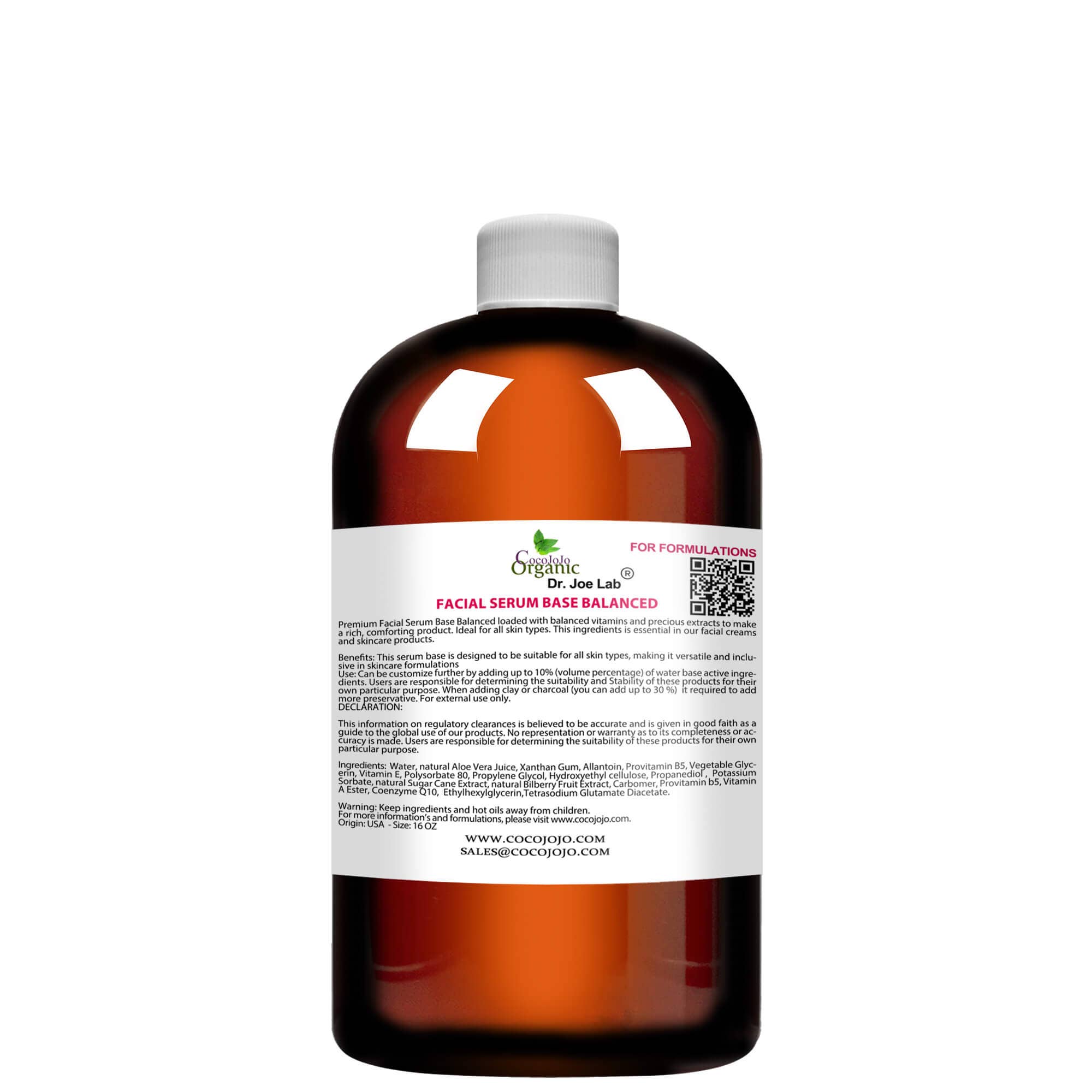 Coco jojo - Wholesale Facial Serum/Concentrate - Facial Serum Base Balanced1