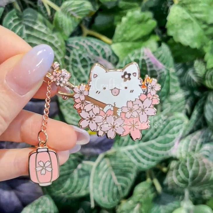 dooziCrafts - Wholesale Sticker - Sakura Doozi | Spring Time Enamel Pin Collection