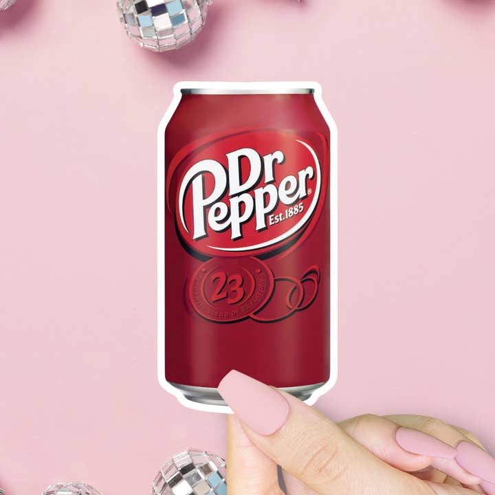 ShopSourSweetener - Wholesale Sticker - Dr. Pepper Sticker, Sweet Treat, Girl Dinner, Hydration