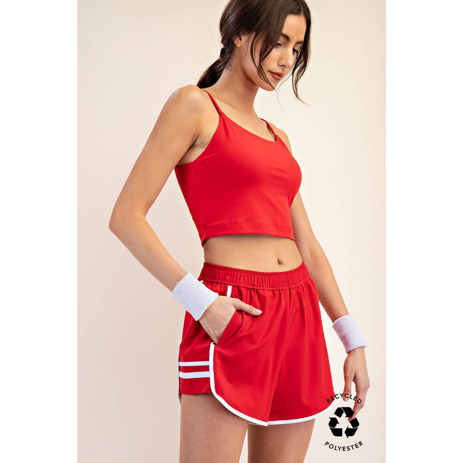 Rae Mode - Wholesale Athletic Shorts - Women's - RECYCLED BUTTER TIGER SHORT3