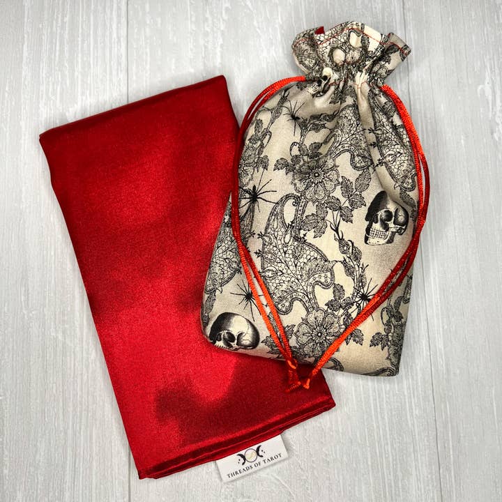 Threads of Tarot - Wholesale Tarot Cards - Tarot Gift Set: Deck, Bag, & Cloth For Birthday or Christmas4