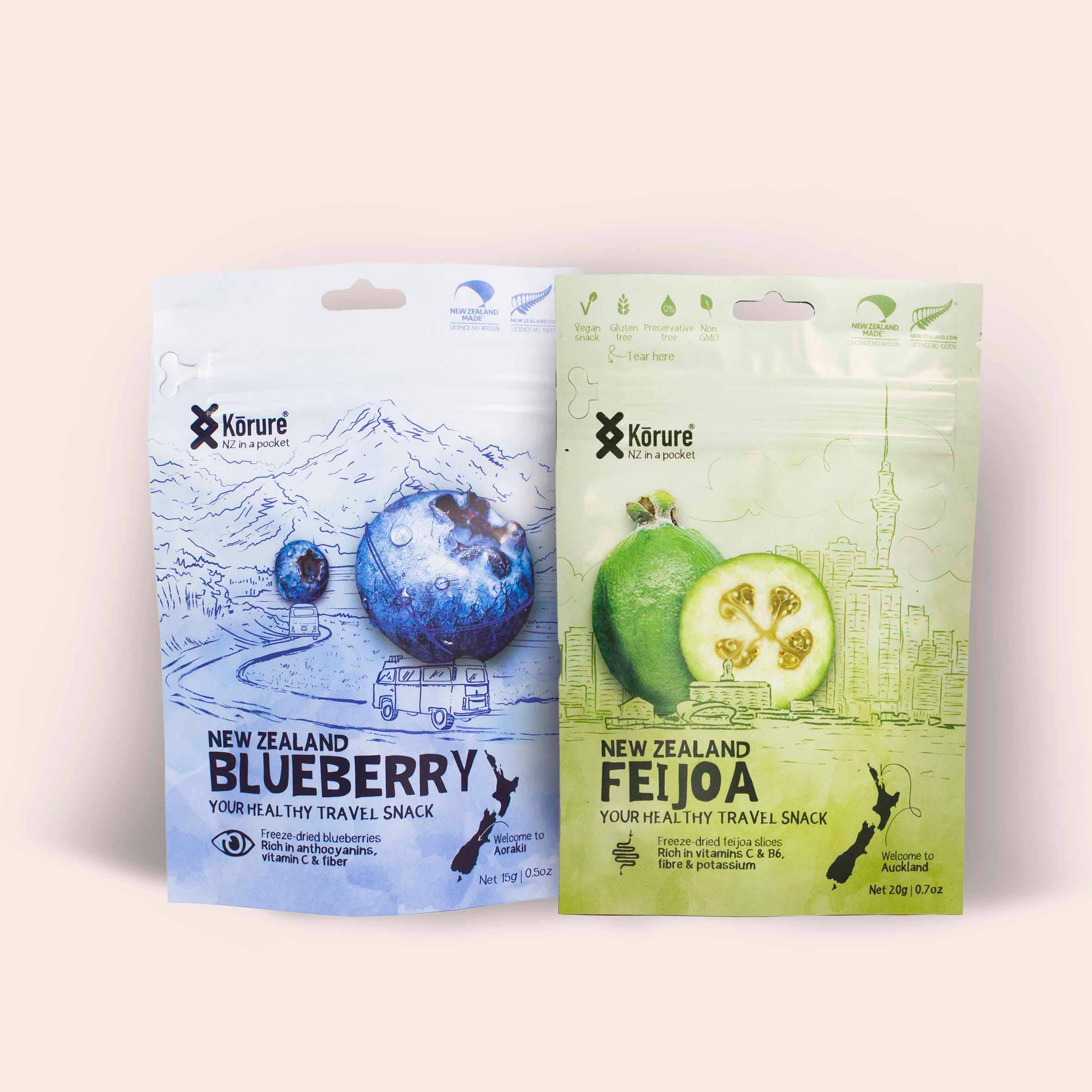 Korure - Wholesale Dried/dehydrated fruit - Travel Snack Fruit Bundle_ first time customer1