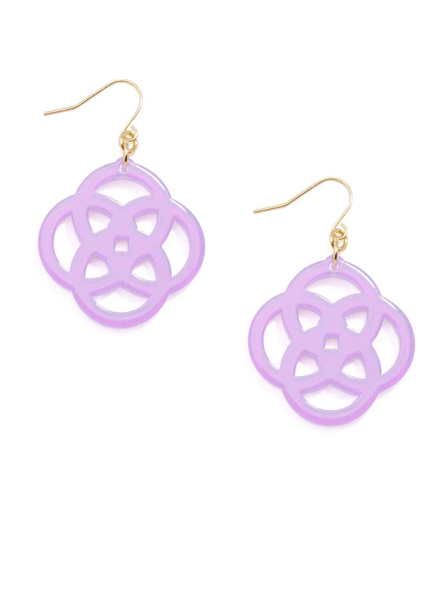 ZENZII Jewelry - Wholesale Dangle Earrings - Clover Drop Earring10