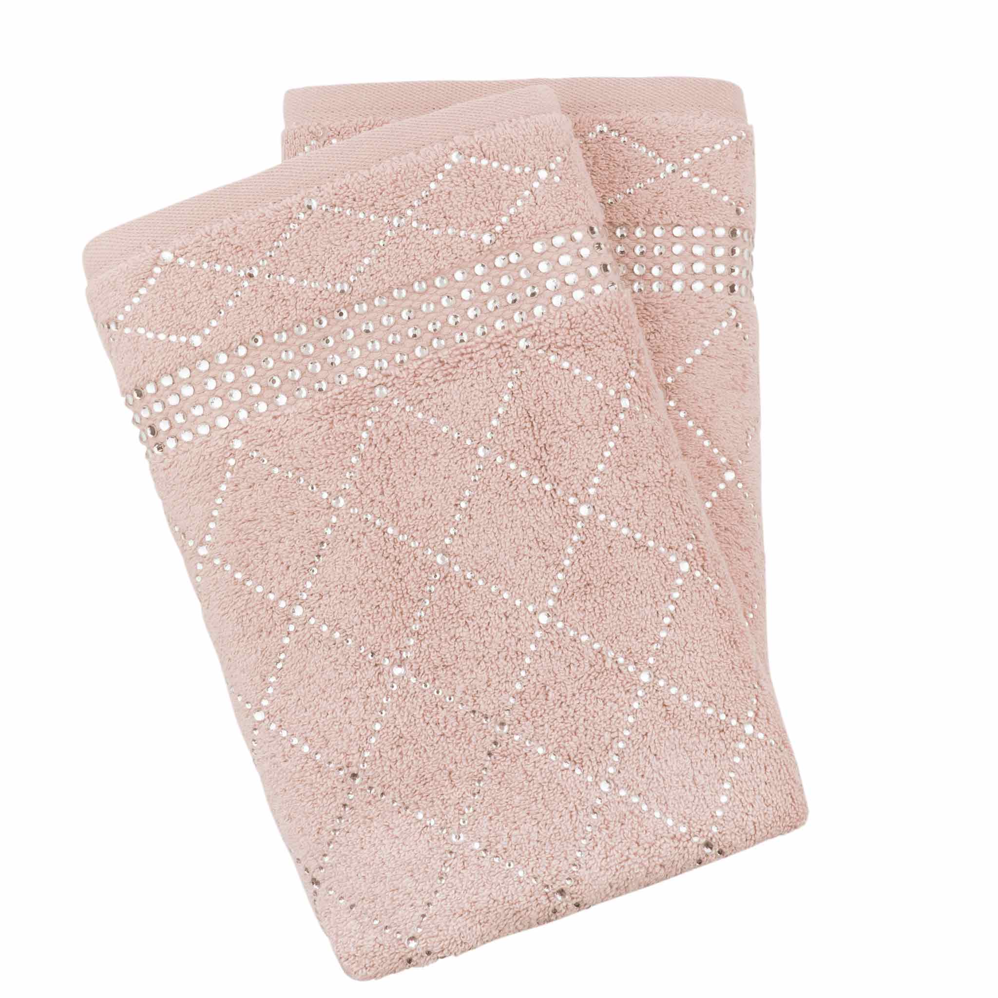 Sparkles Home – Großhandel Händehandtücher – Atlas Rhinestone Handtuch (2er-Set)2