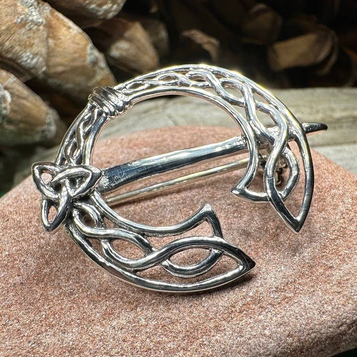 Ivermere Keltisk Knude Tara Broche for engroshandel hos Celtic Crystal Designs Jewelry & Gifts