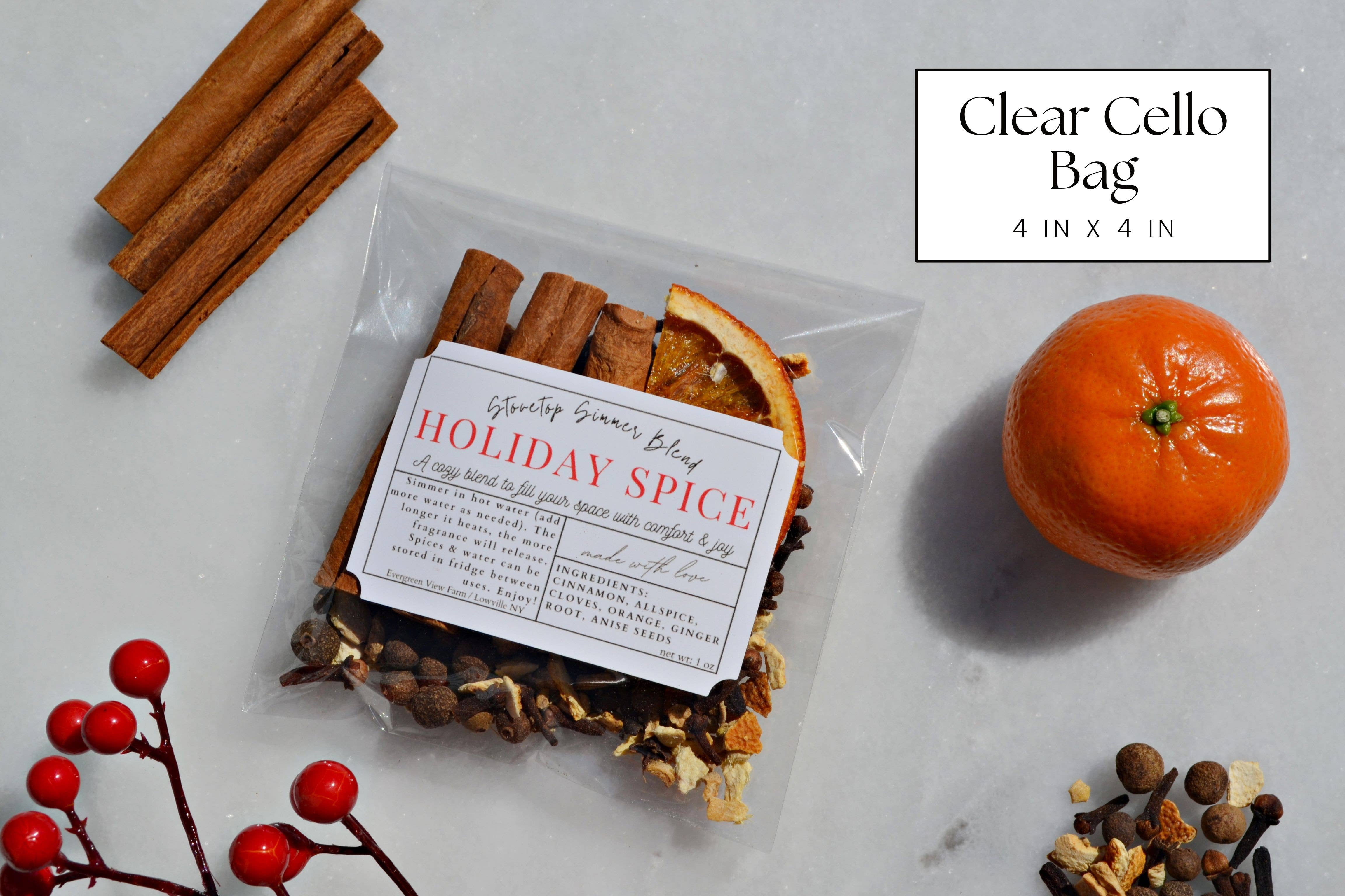 Evergreen View Farm - Wholesale Potpourri - Simmer Stovetop Potpourri Holiday Spice Fall Christmas Blend6