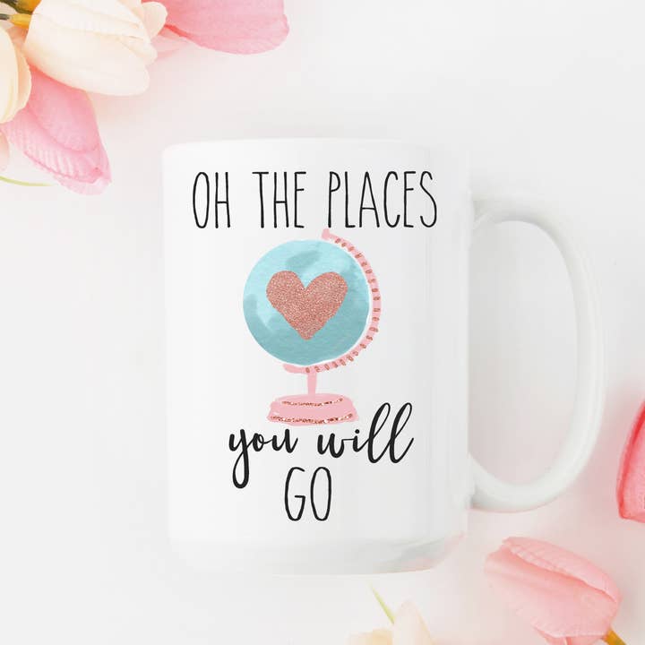 Åh de steder, du vil gå krus for engroshandel hos DeMarie Designs