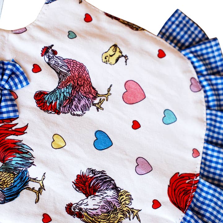 My Favorite Chicken - Venta al por mayor Disfraz - Gatos y perros - Delantal de protección para gallinas Hen Couture®