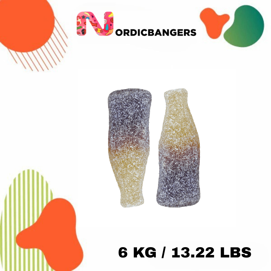 Nordicbangers - Swedish Candy Supply – wholesale Gummy – Matthijs Mega Sour Cola Bottle1