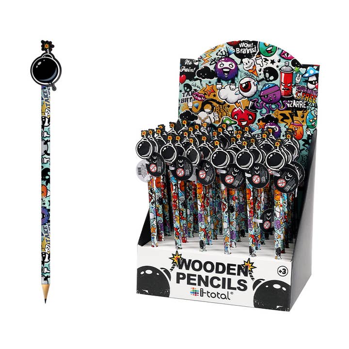 Urban Pencil - Display 36 Pcs for wholesale by I-Total, I-Drink