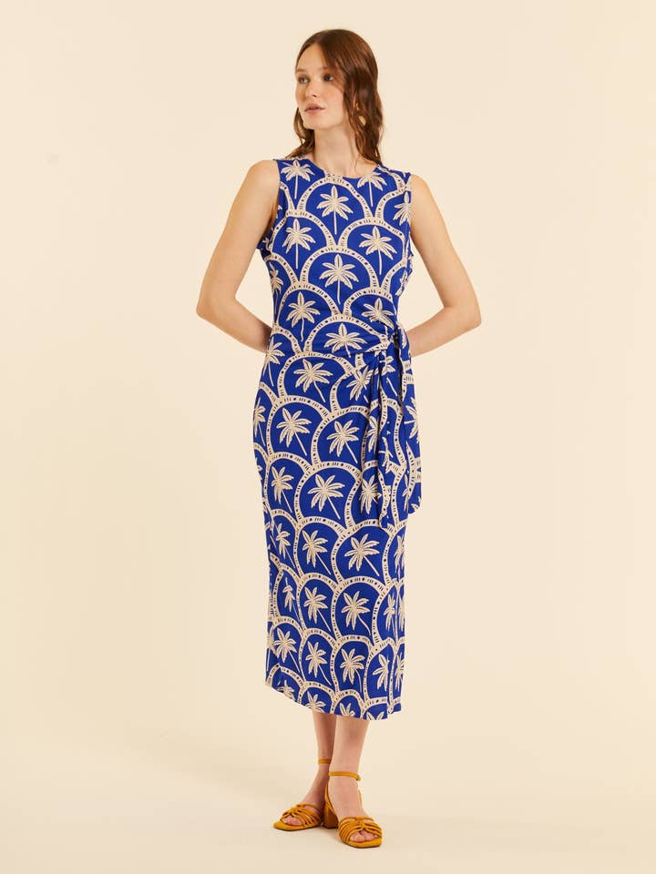 Geknotetes Kleid Casablanca für den Großhandel von Pepaloves