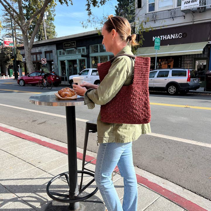 Handwoven Turkish Shoulder Bag for Fall & Everyday for wholesale by Pine & Palm Home