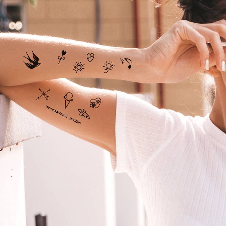 Wrapables.com - Wholesale Temporary Tattoo - Wrapables Tiny Finger and Hand Tattoos 10pcs6