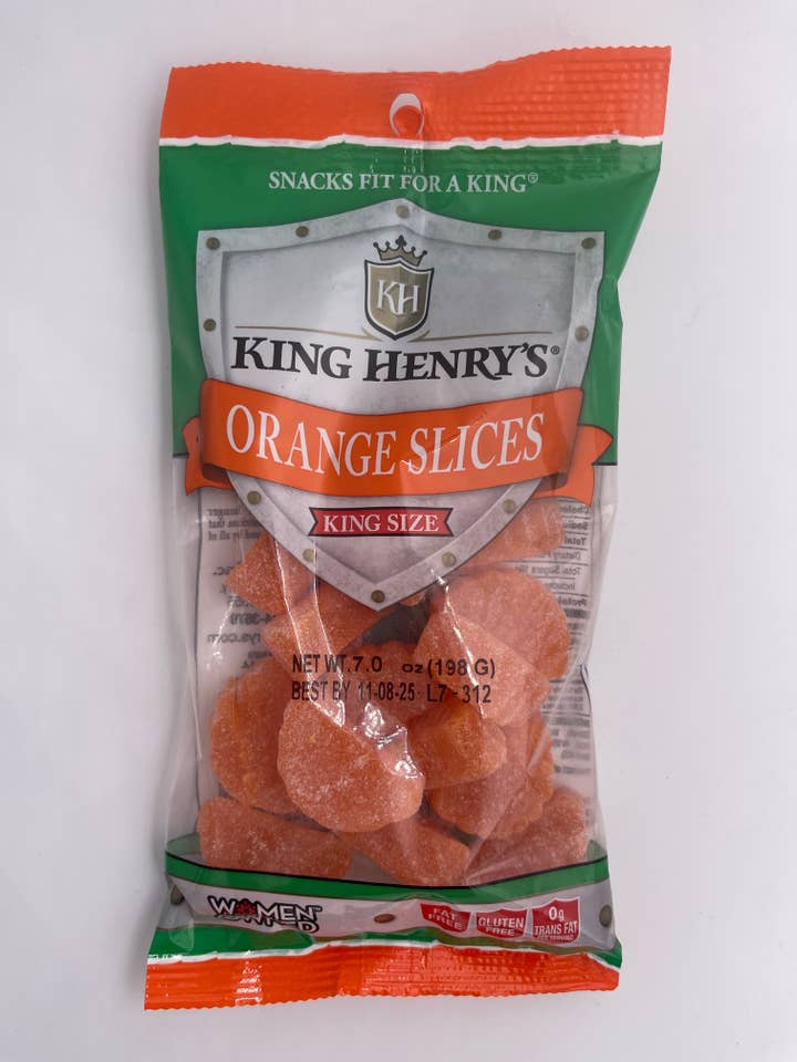 Orange Slices for wholesale by King Henry's