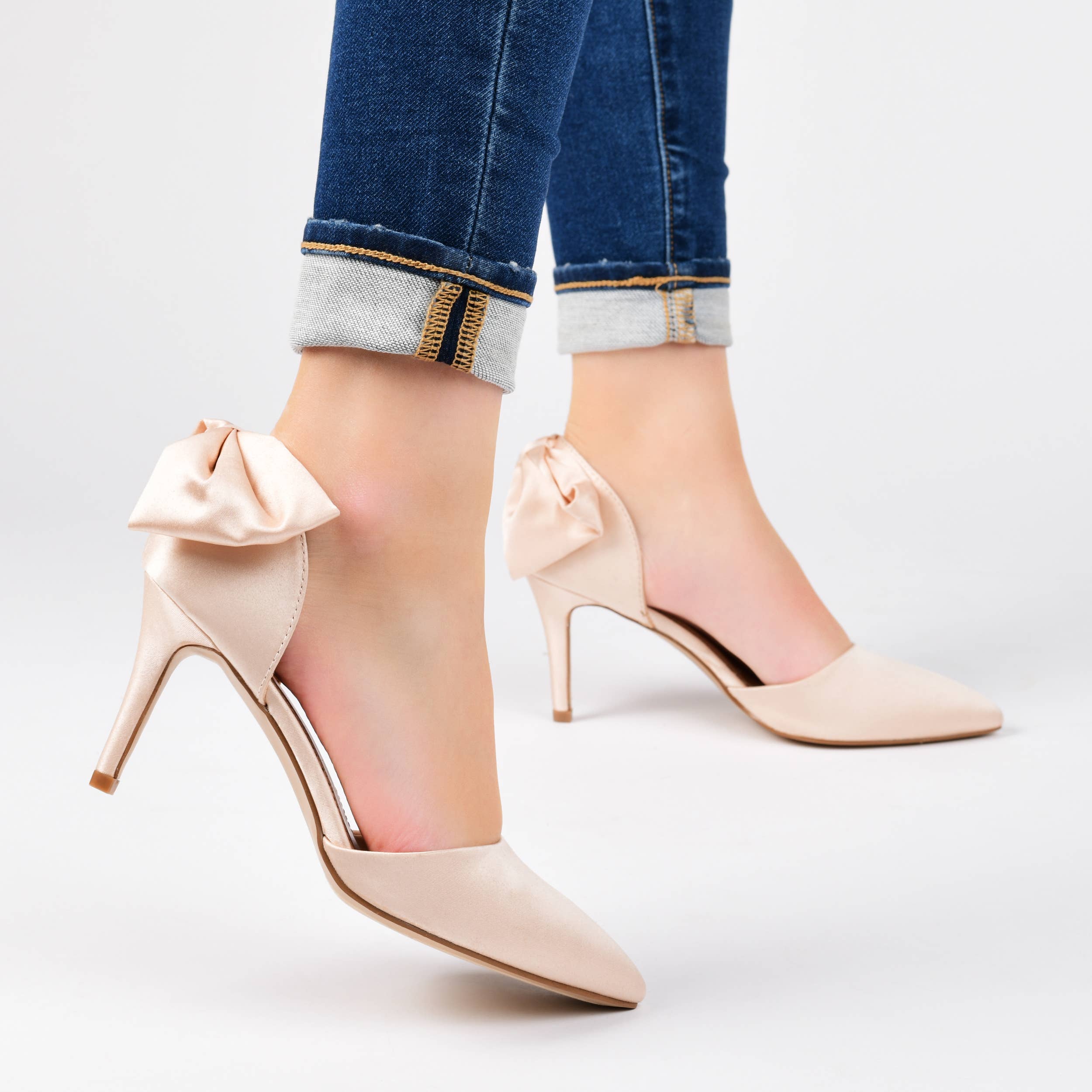 Journee - Wholesale High Heels - Women's - Tanzi Stiletto Pump Heels In Statin12