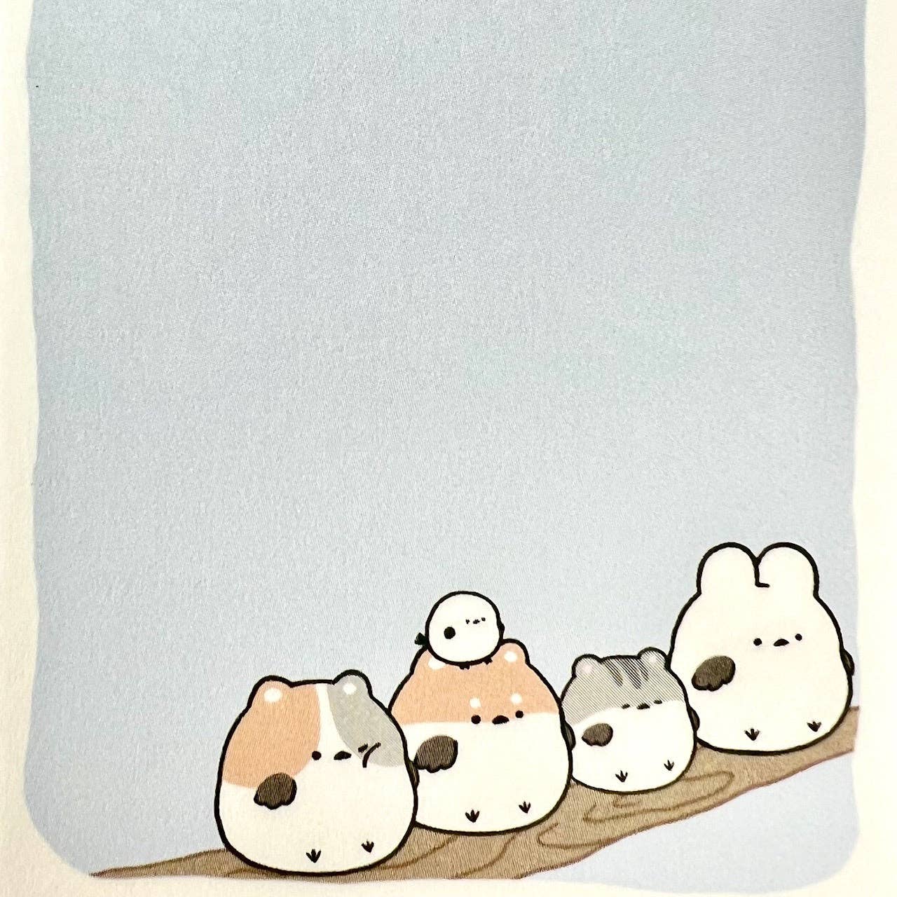 BCmini - Wholesale Notepad - 114552 Round Animal Birds Animals Mini Notepad-105