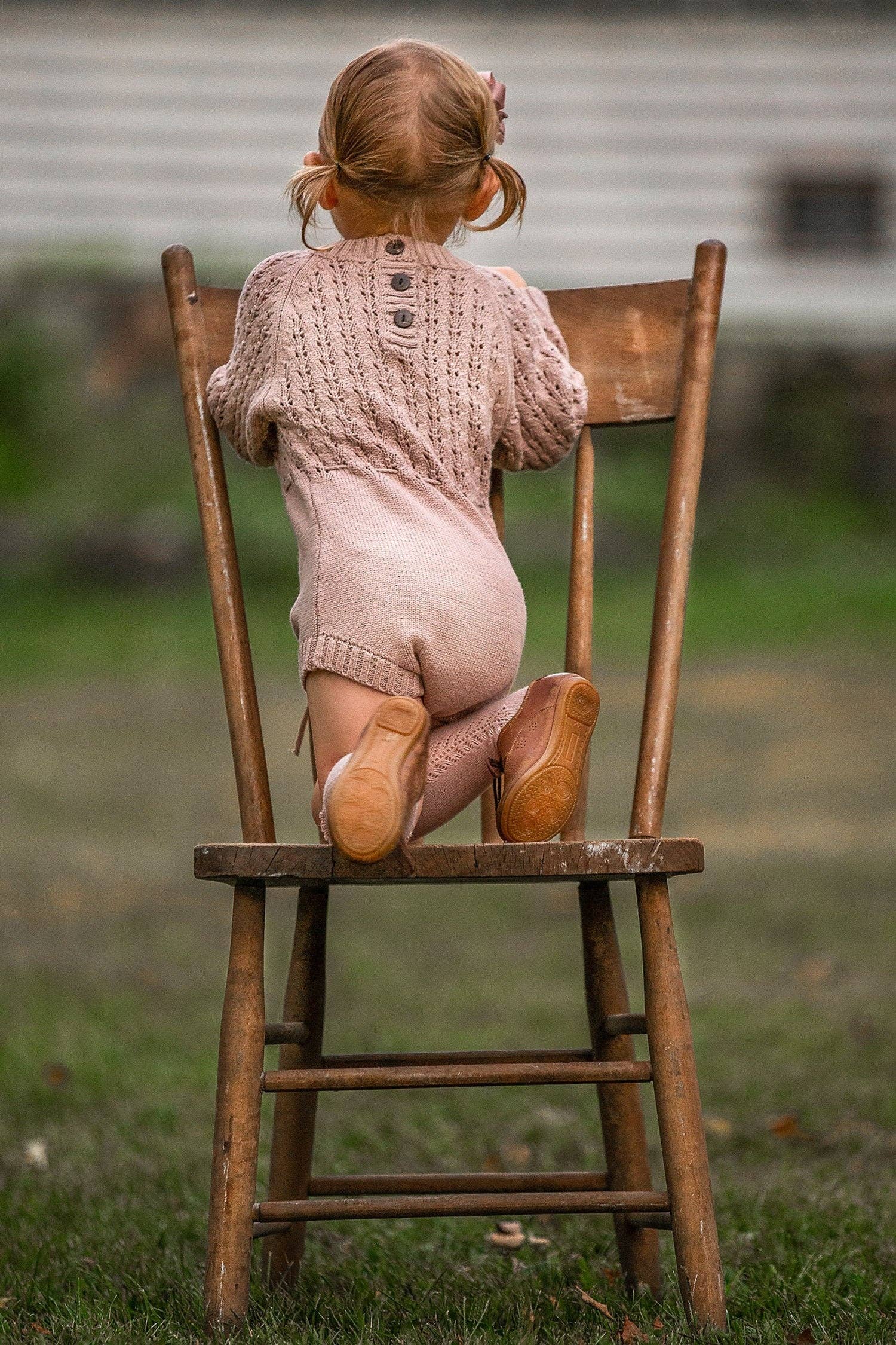 OLIVE & CRADLE – Engroshandel Bodysuit - Baby – Zoya strikket heldragt med sweaterlook7