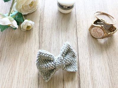 Mignonnery - Vendita all'ingrosso Kit per lavoretti fai da te - Fermaglio/Papillon Jules - Kit maglia per principianti11