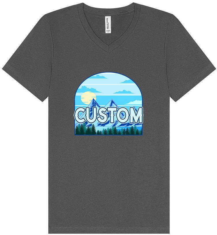 As You Wish Apparel - Wholesale Screen Printed T-Shirt - Unisex - Custom Trailblazer Unisex V-Neck Shirt4