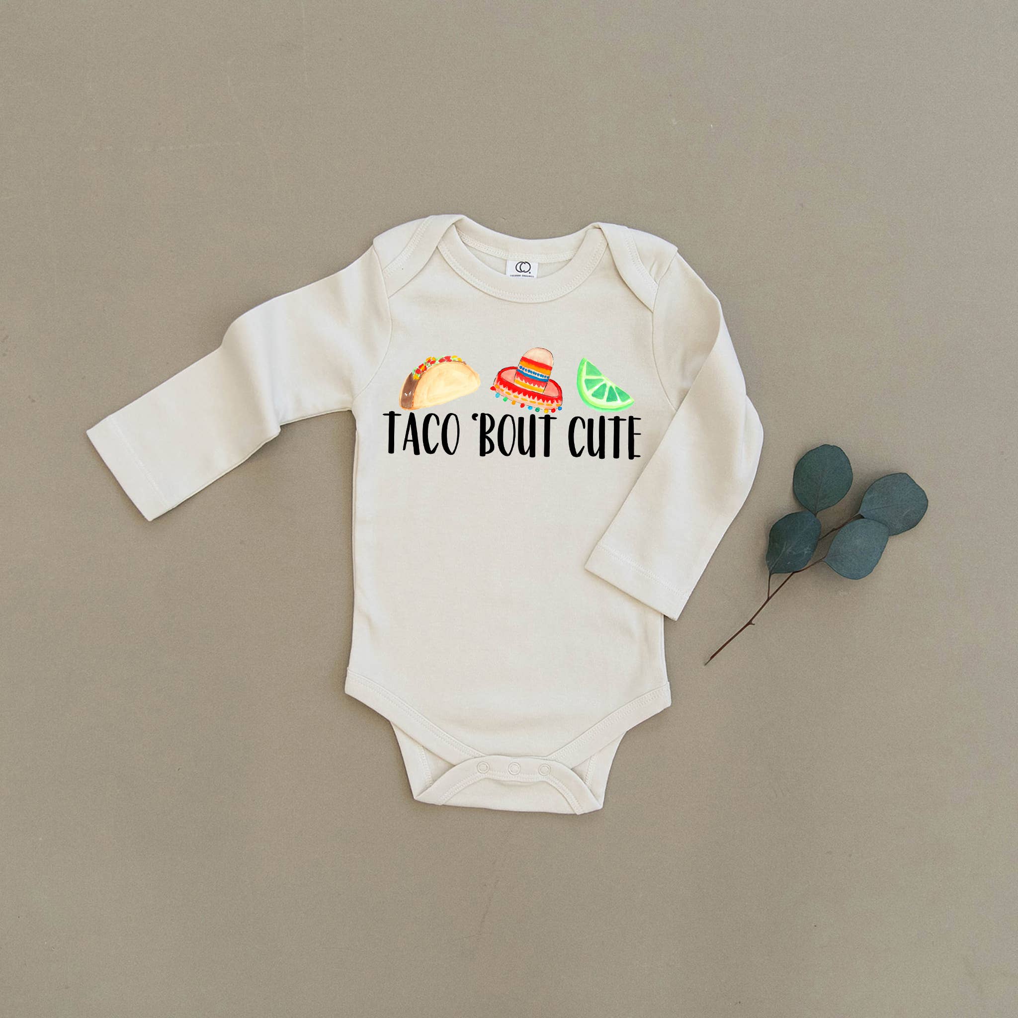 Urban Baby Co. - Vente Body (sans pieds) – bébé - Taco 'Bout Cute Body bio pour bébé et t-shirt pour tout-petit1