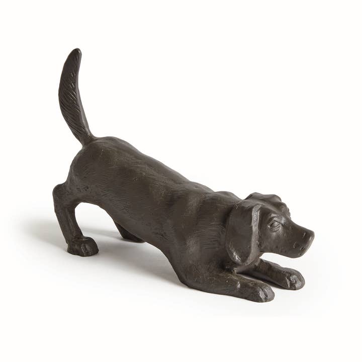 Napa Home & Garden - Wholesale Decorative Figurine - Playful Dog Sculpture, Black