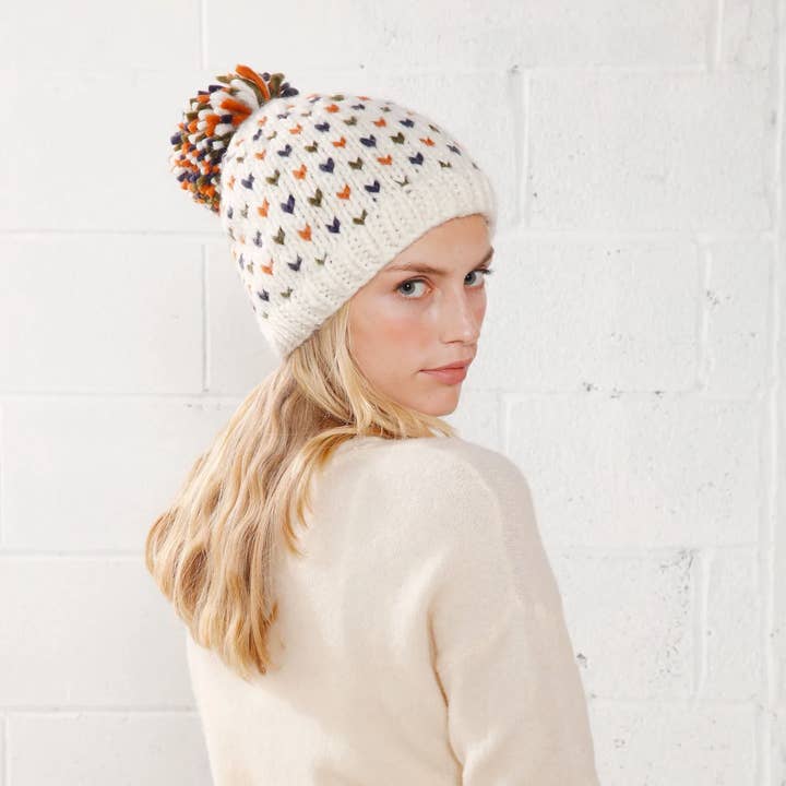 Always Swanky - Wholesale Beanie - Women's - Timeless Festive Knit Beanie Hat w Cute Pom Pom0