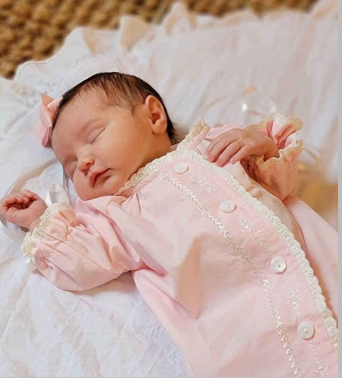 The Yellow Lamb - Wholesale Dress - Kids - Katherine Daygown - Pink1