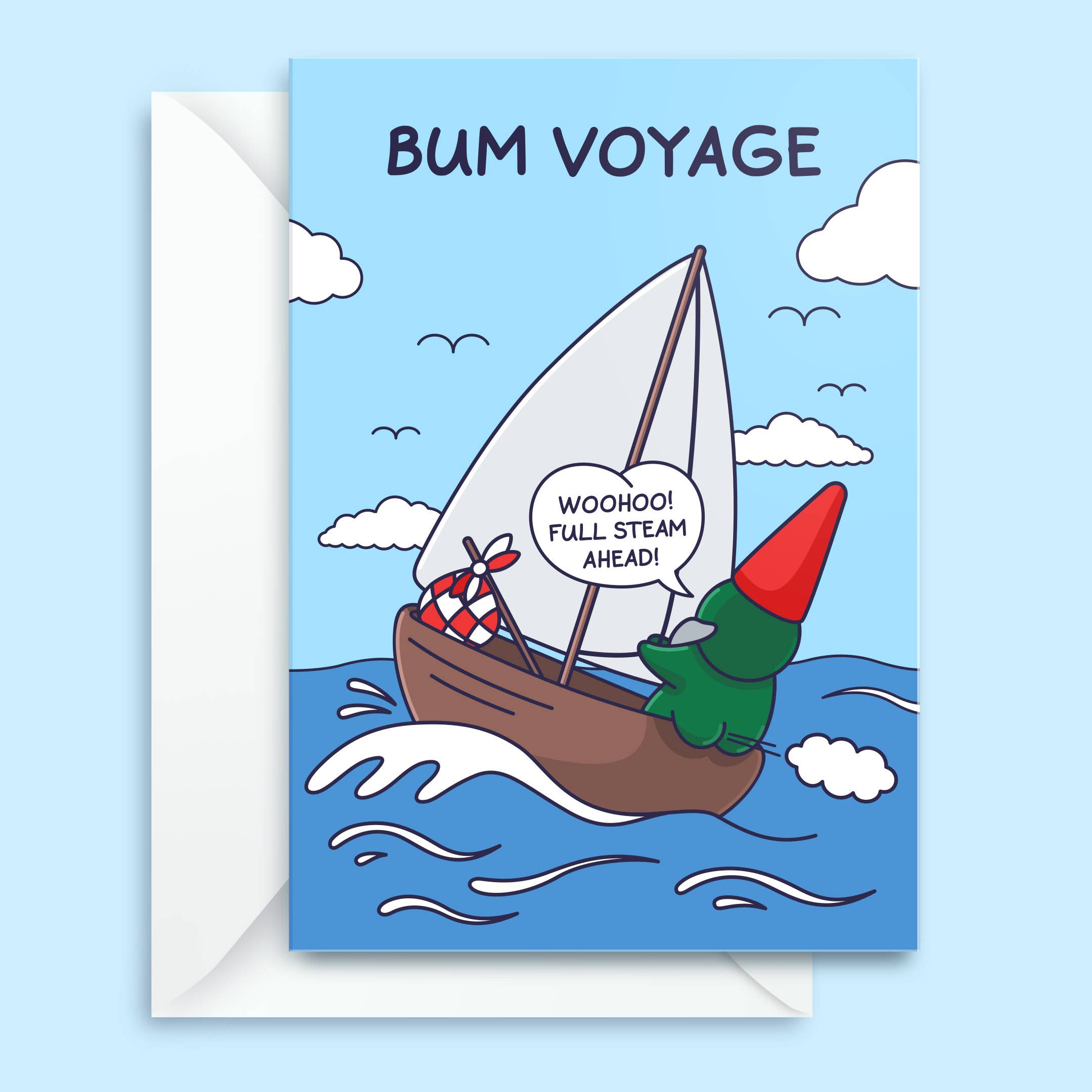 Cheeky Legends - Wholesale Retirement Card - Bum Voyage - Funny Leaving Card, Retirement, Goodbye Card3