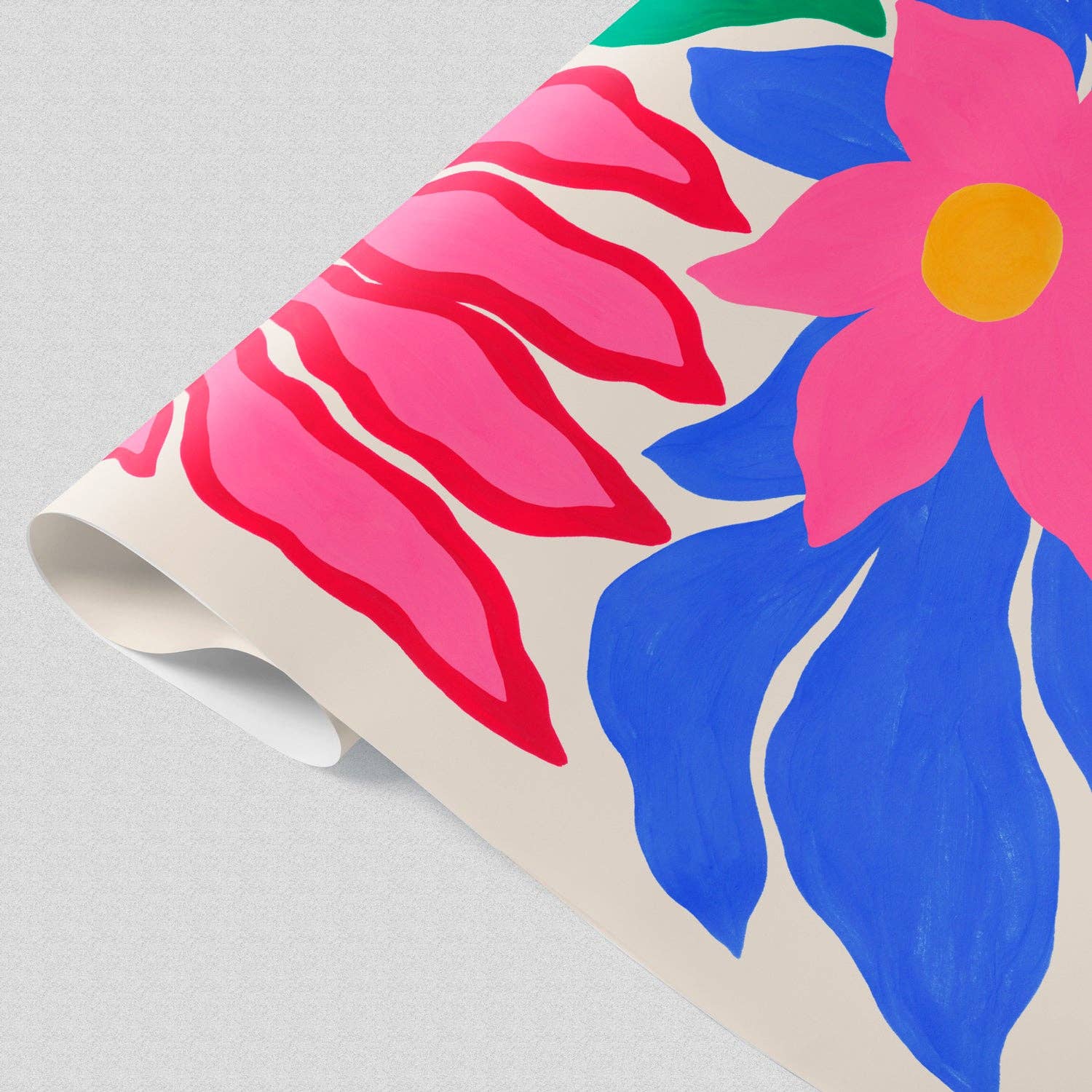 Evermade – wholesale Flat wrap – Bromeliads Gift Wrap by Liv Lee x WWF8