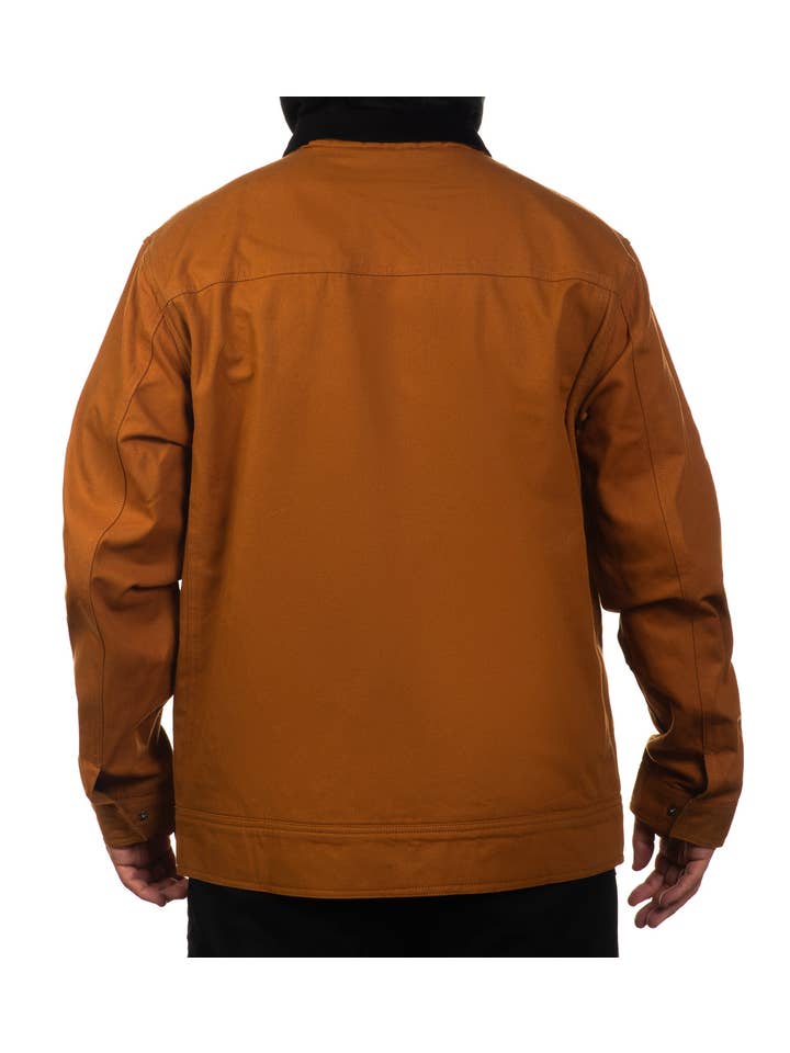 Survivalist - Duck Canvas Hooded Jacket - Dark Gold for wholesale on Faire1