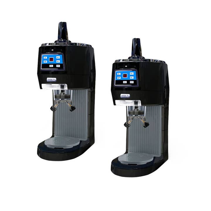 SOGA 2X 300 Watts Electric Ice Shaver Automatic Crusher Slicer Commercial Machine 70kgs/h Black for wholesale by SOGA International Pty Ltd