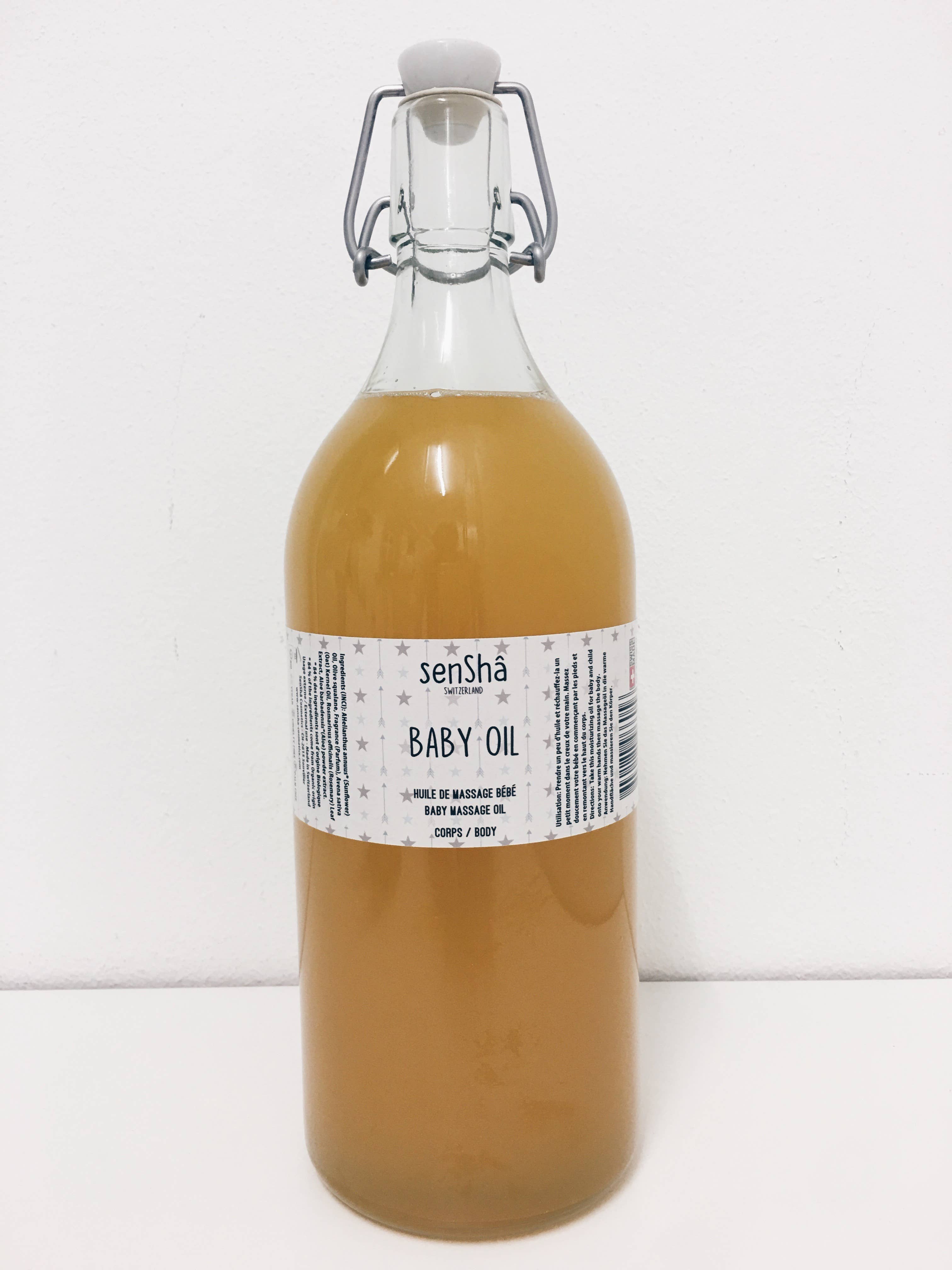 SenShâ Cosmetics Sàrl – Engroshandel Bad/Kropsolie – Løs babyolie 1L0