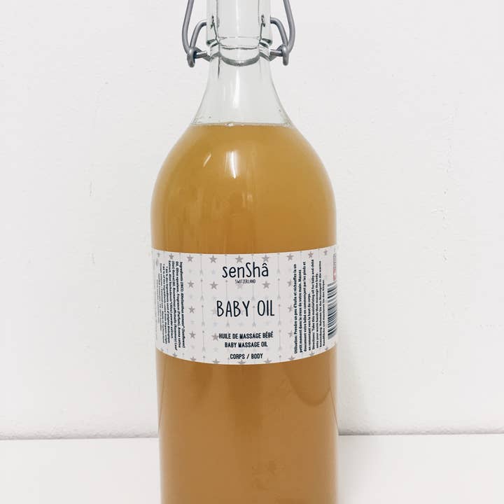 SenShâ Cosmetics Sà rl - Vendita all'ingrosso Olio bagno/corpo - Olio per bambini sfuso 1L