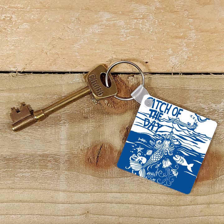 Key Ring - Catch of the Day for wholesale by Port and Lemon