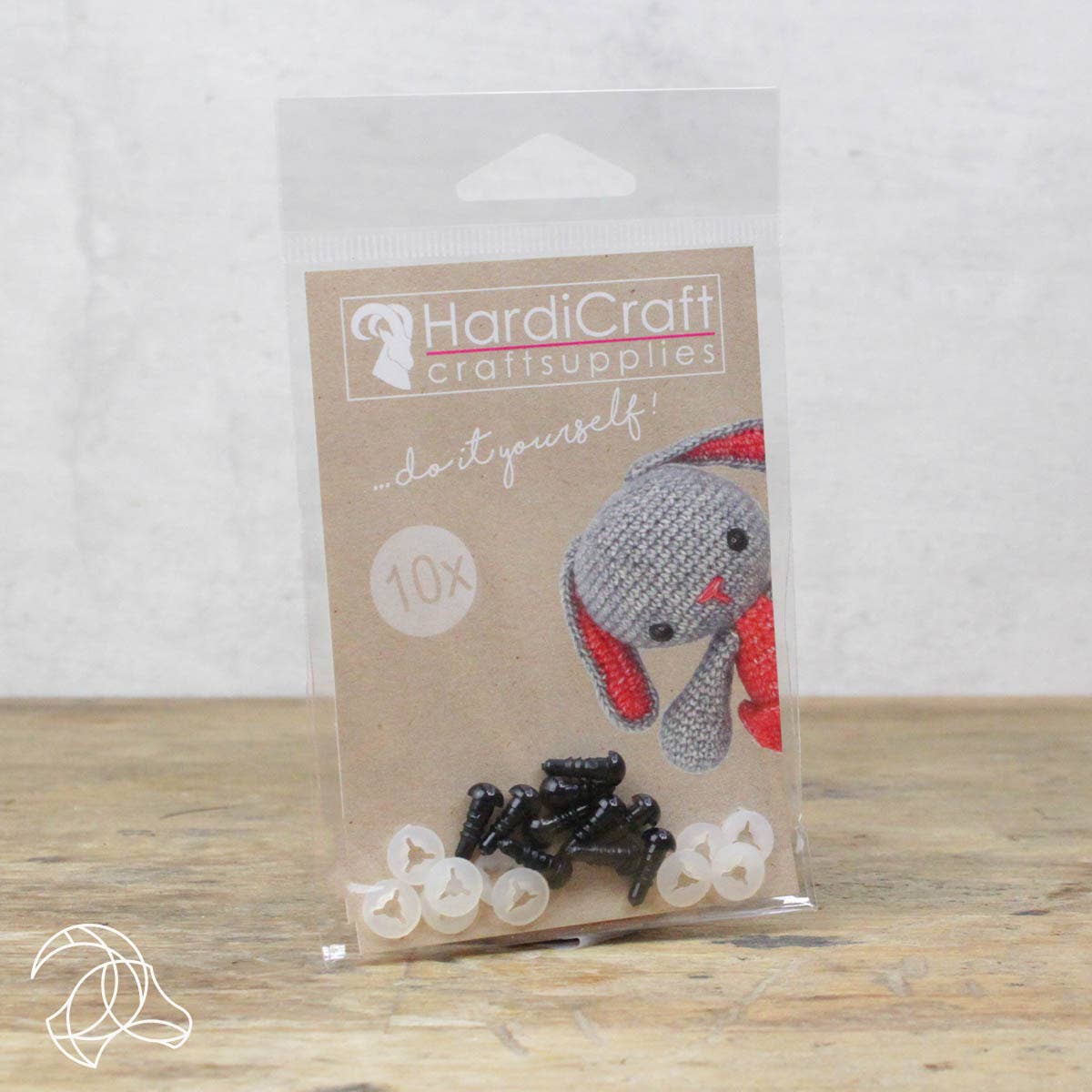 Hardicraft – Großhandel Strick-/Häkelzubehör – Hardicraft - Sicherheitsaugen 6 mm für DIY-Spielzeug1