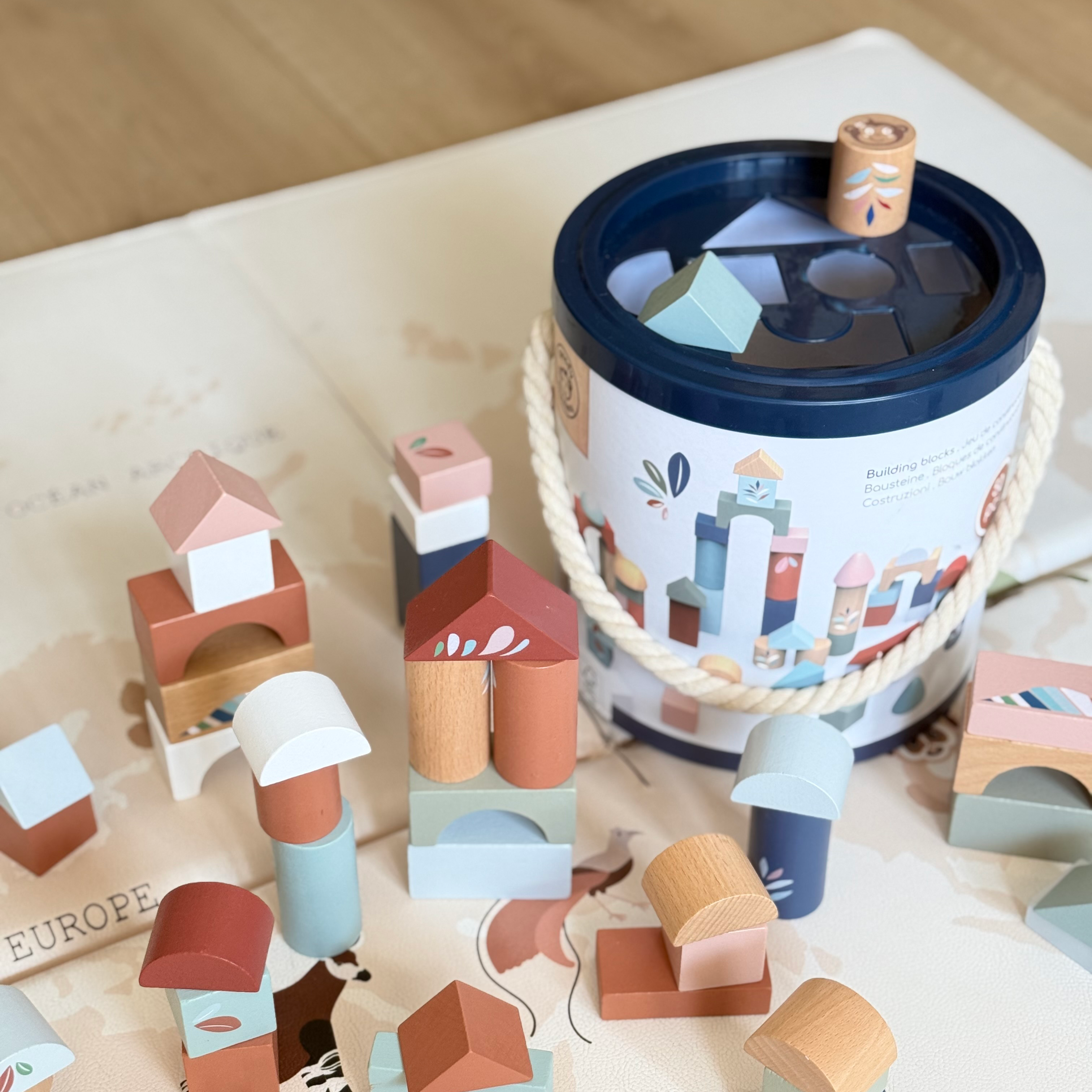 Speedy Monkey - Wholesale Blocks - Kids Baby - Building blocks (50 pieces)3