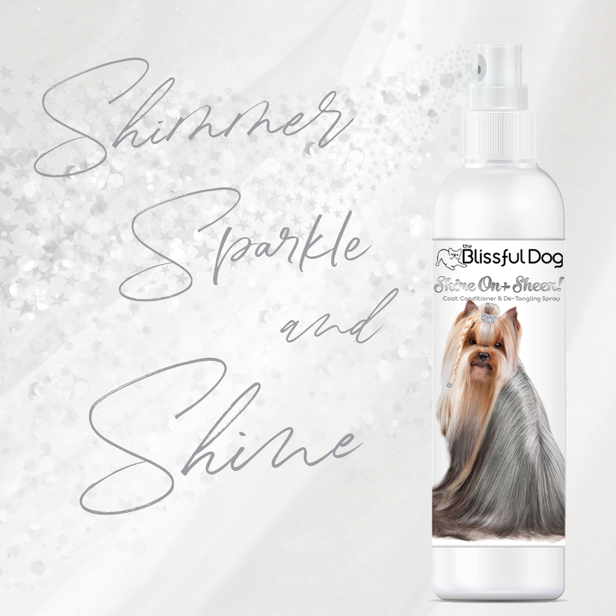 The Blissful Dog - Vente Après-shampoing – chien - Shine On+Sheen Après-shampooing et vernis à manteau canine4