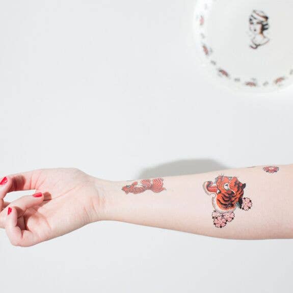 Bernard Forever - Wholesale Temporary Tattoo - Coloured temporary tattoos - Tigerwood2