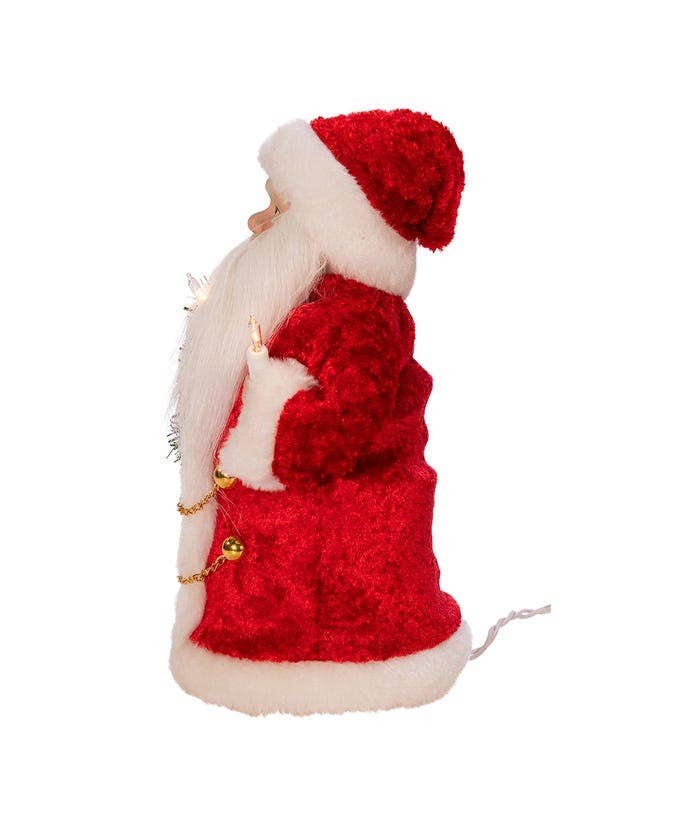 Kurt S. Adler, Inc. - Wholesale Tree Topper - 10" UL 10/L SANTA TREE TOPPER3